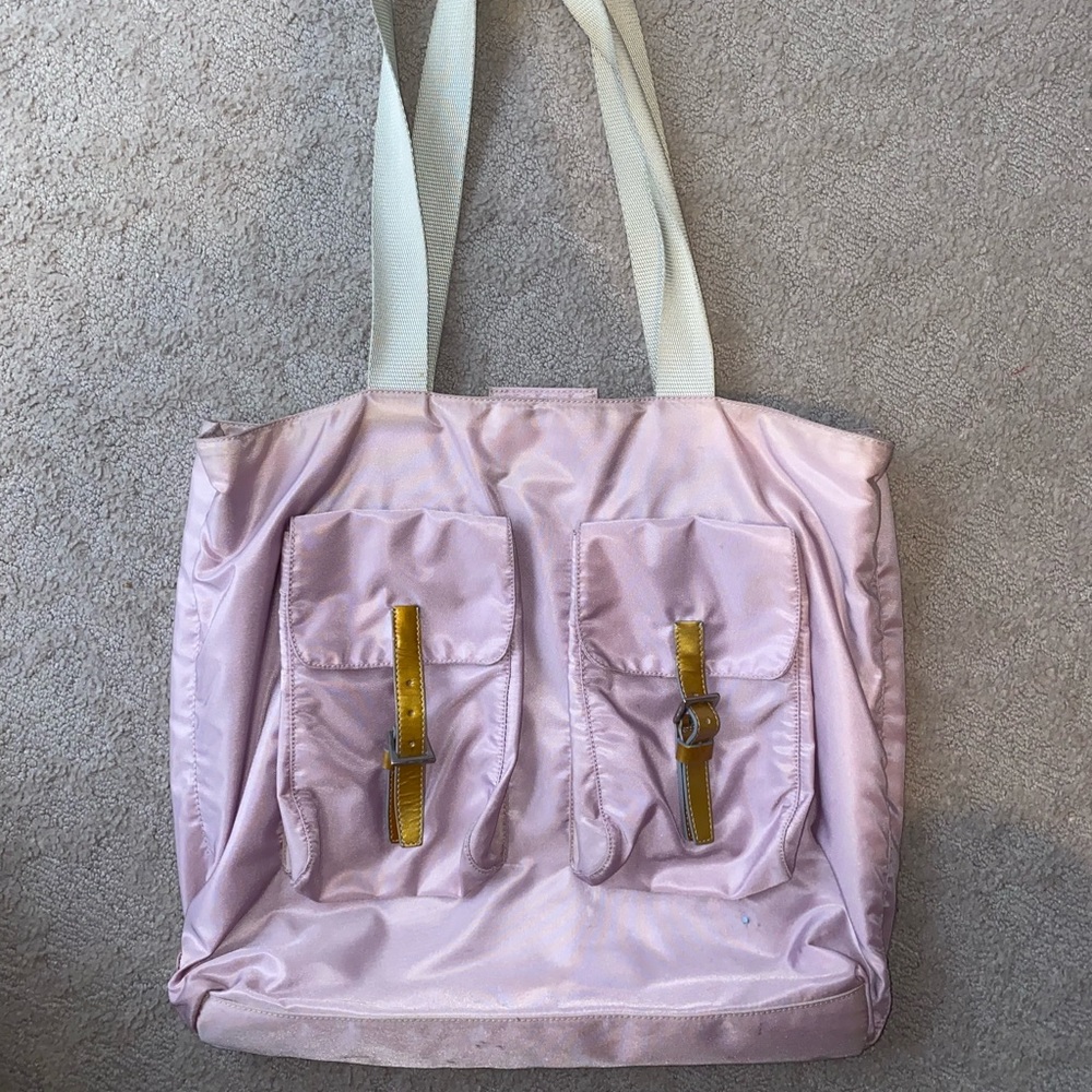 Prada nylon tote bag (soft pink/Muave)